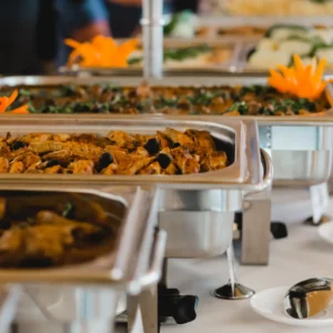 15% korting catering op de totale rekening vanaf 10 personen